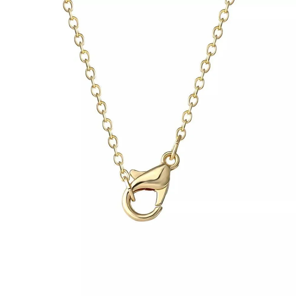 🔥Disney Stitch Gold and Blue Necklace NWT